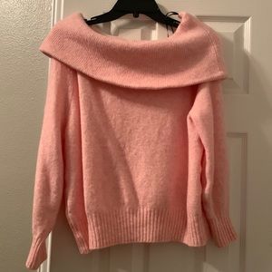 H&M off the shoulder sweater.